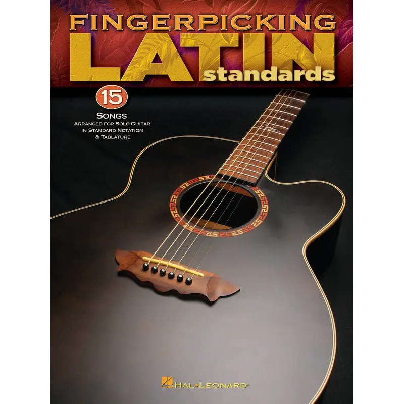 FINGERPICKING LATIN STANDARDS NOTES & TAB
