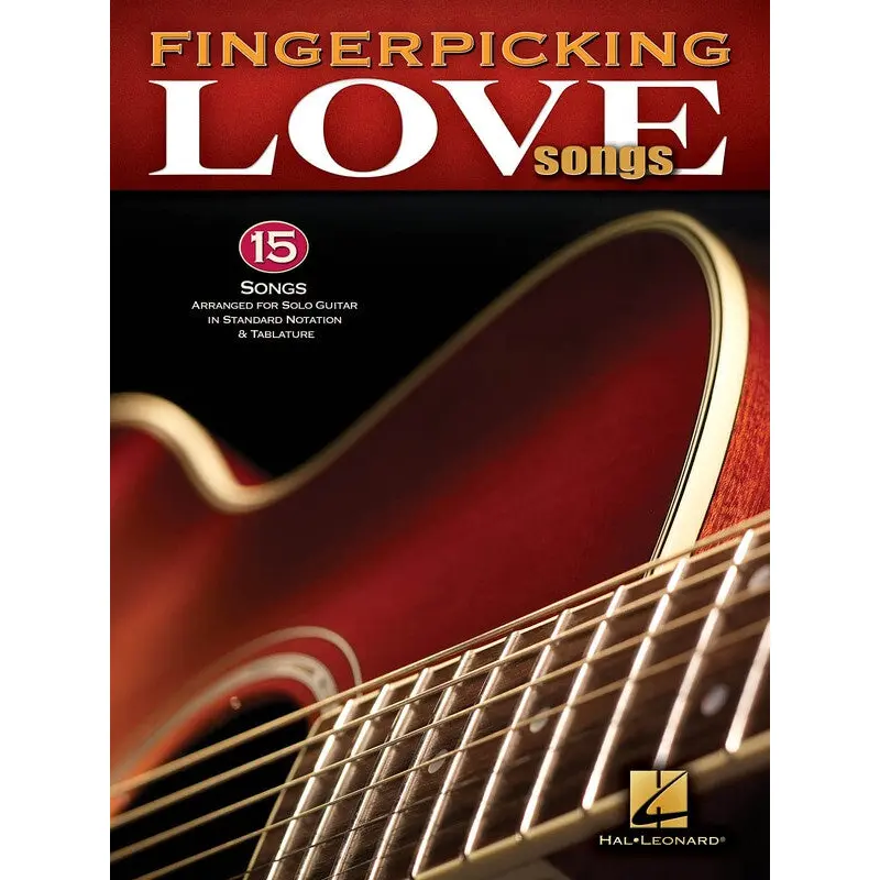 FINGERPICKING LOVE SONGS NOTES GUITAR TAB
