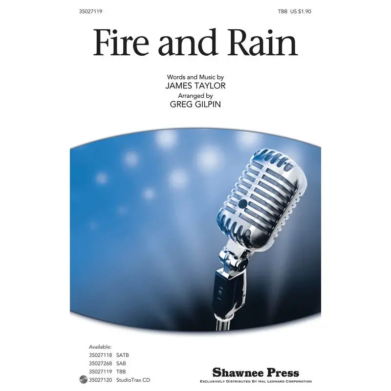 FIRE AND RAIN TBB