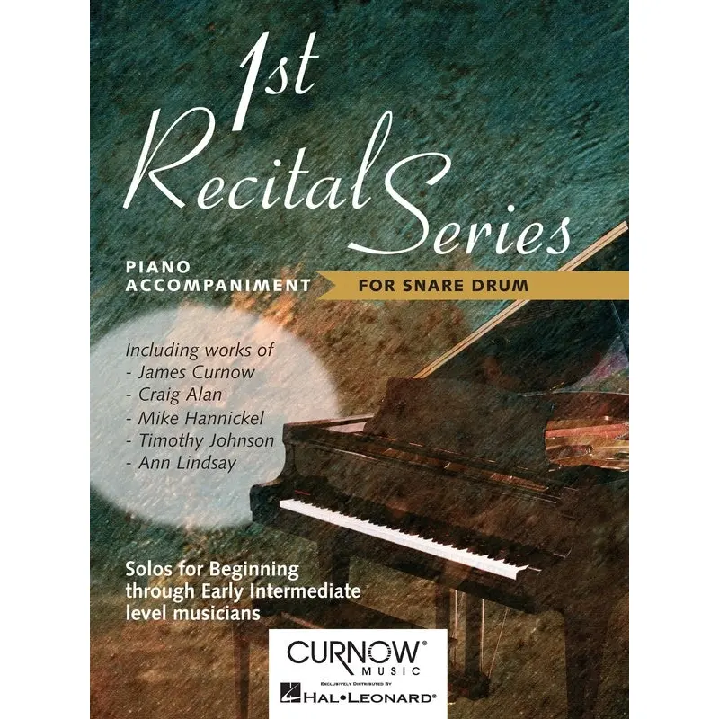FIRST RECITAL SERIES SNARE DRUM PIANO ACCOMPANIMENT