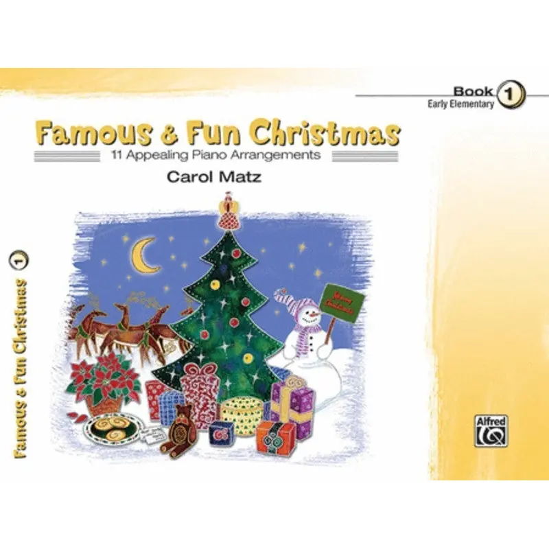 FAMOUS AND FUN CHRISTMAS BK 1