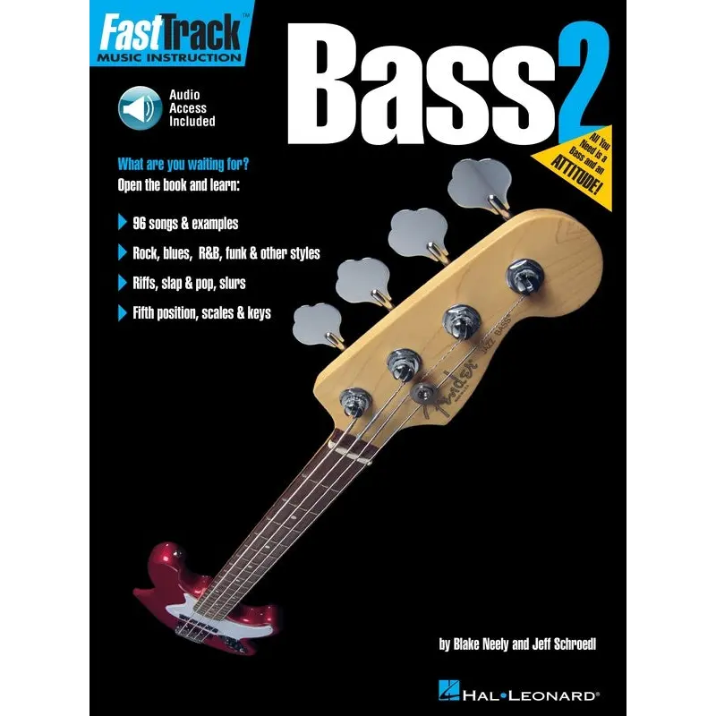 FASTTRACK BASS BK 2 BK/OLA