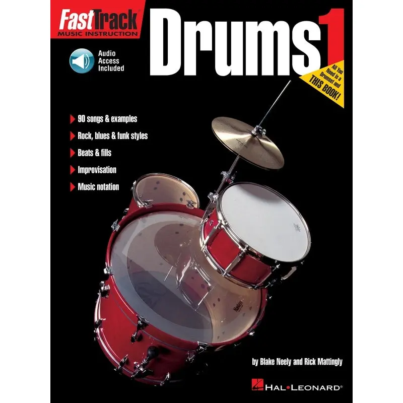 FASTTRACK DRUMS BK 1 BK/OLA