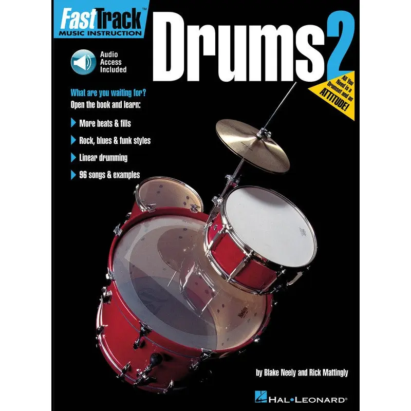 FASTTRACK DRUMS BK 2 BK/OLA