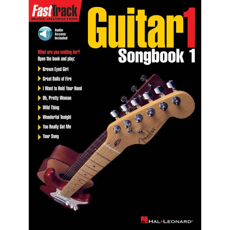 FASTTRACK GUITAR SONGBOOK 1 LEVEL 1 BK/OLA
