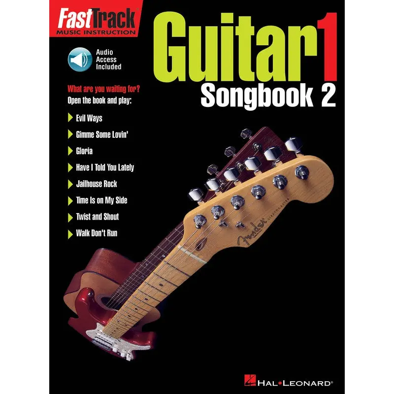 FASTTRACK GUITAR SONGBOOK 2 LEVEL 1 BK/OLA