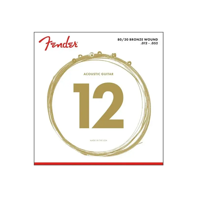 Fender Bronze Wound  70L 12-52