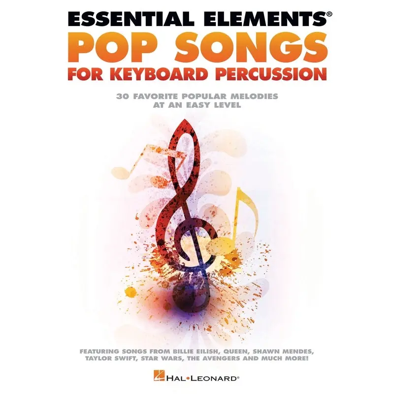 ESSENTIAL ELEMENTS POP SONGS FOR KEYBOARD PERCUSSION