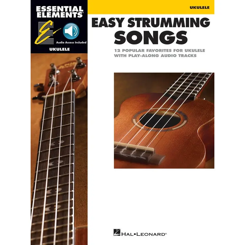 ESSENTIAL ELEMENTS UKULELE EASY STRUMMING SONGS BK/OLA