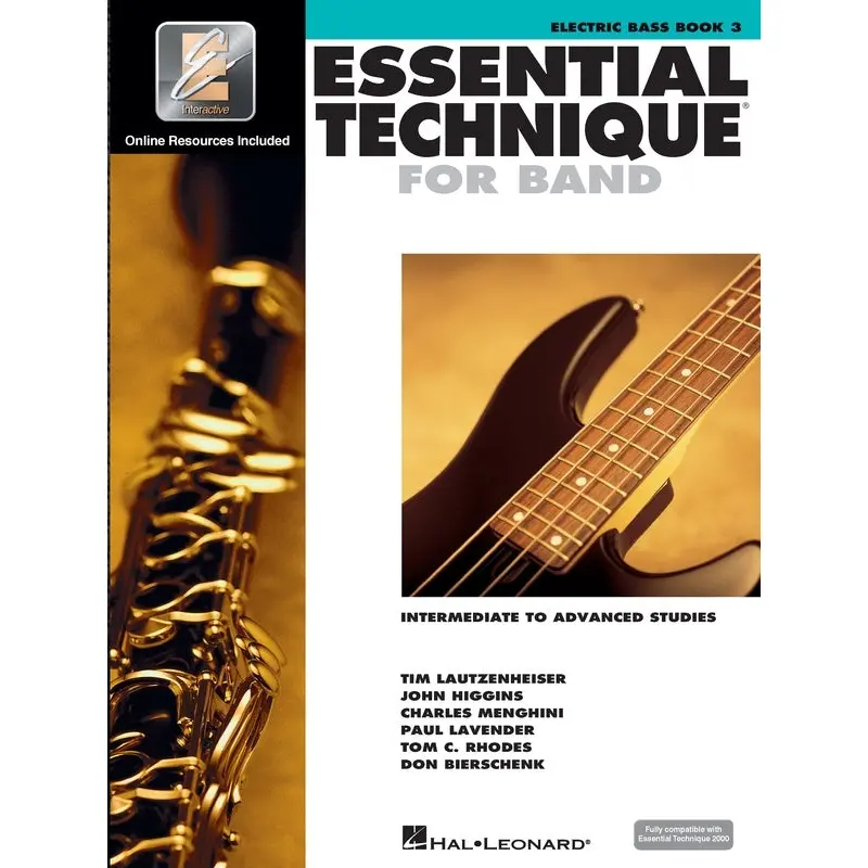 ESSENTIAL TECHNIQUE FOR BAND BK3 ELECTR BASS EEI