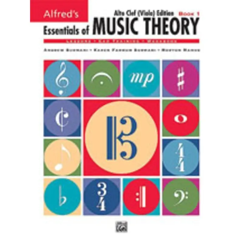 ESSENTIALS OF MUSIC THEORY BK 1 ALTO CLEF VIOLA