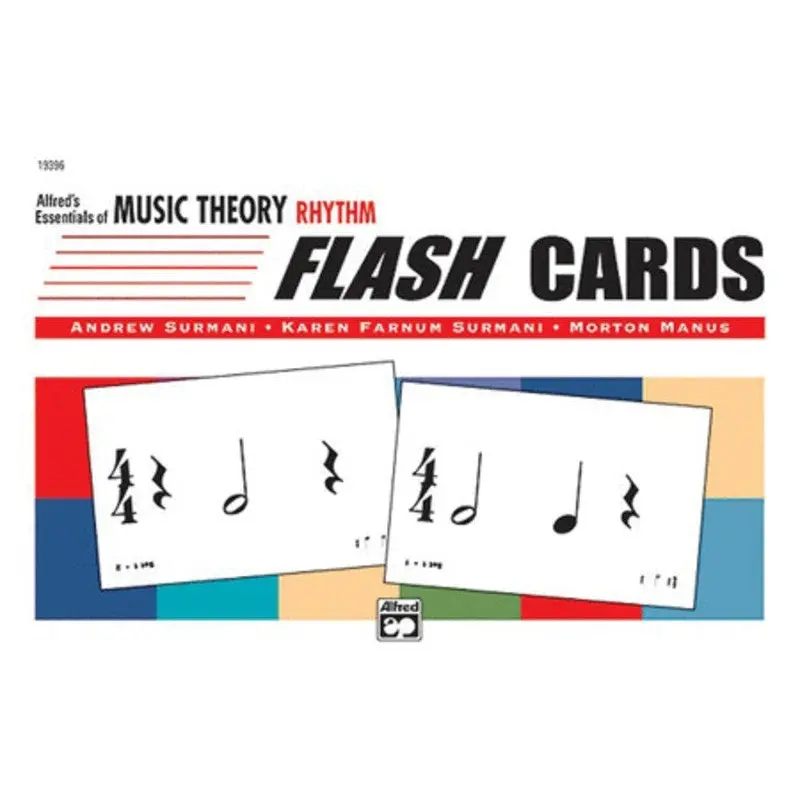 ESSENTIALS OF MUSIC THEORY FLASH CARDS RHYTHM