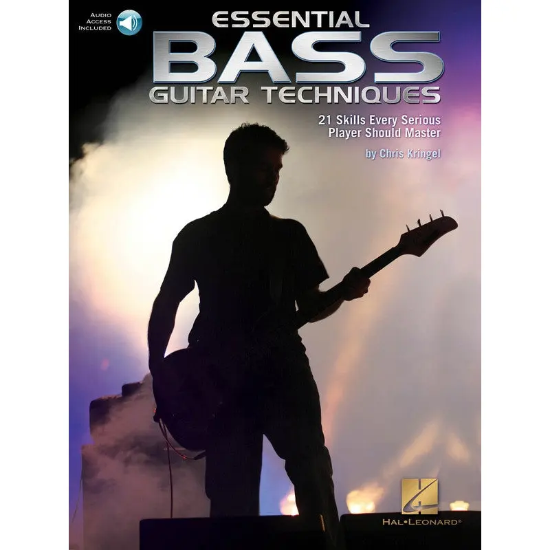 ESSENTIAL BASS GUITAR TECHNIQUES BK/OLA