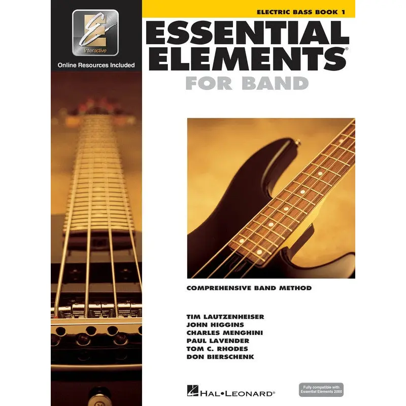ESSENTIAL ELEMENTS FOR BAND BK1 ELECTRIC BASS EEI