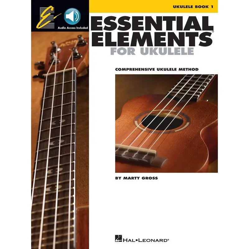 ESSENTIAL ELEMENTS FOR UKULELE BK 1 BK/OLA EE