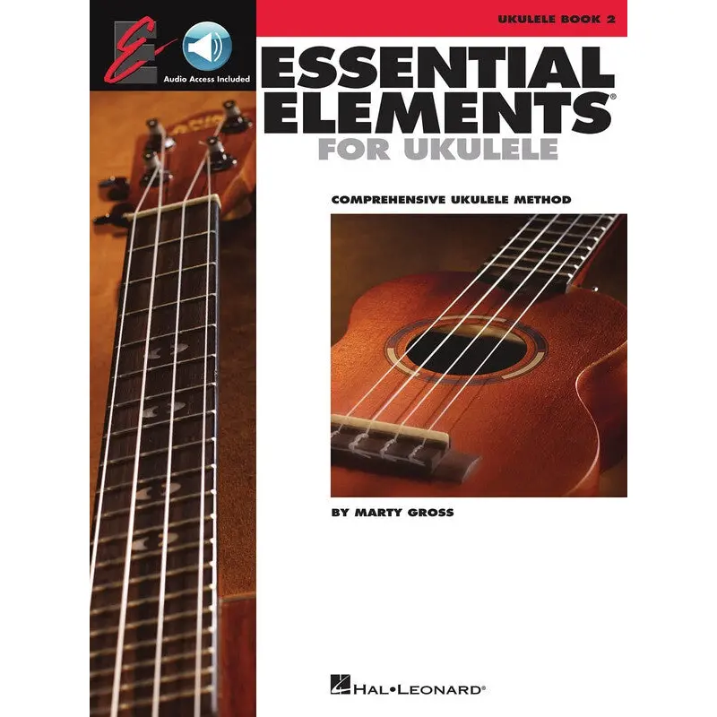 ESSENTIAL ELEMENTS FOR UKULELE BK 2 BK/OLA EE