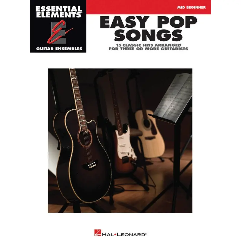 EASY POP SONGS EE GUITAR ENSEMBLE MID BEGINNER