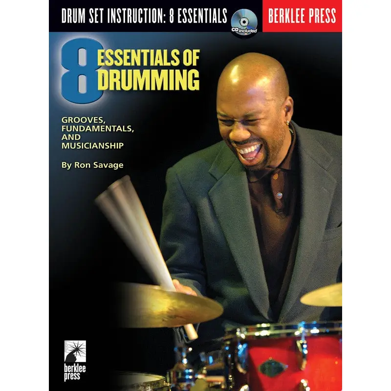 EIGHT ESSENTIALS OF DRUMMING BK/CD