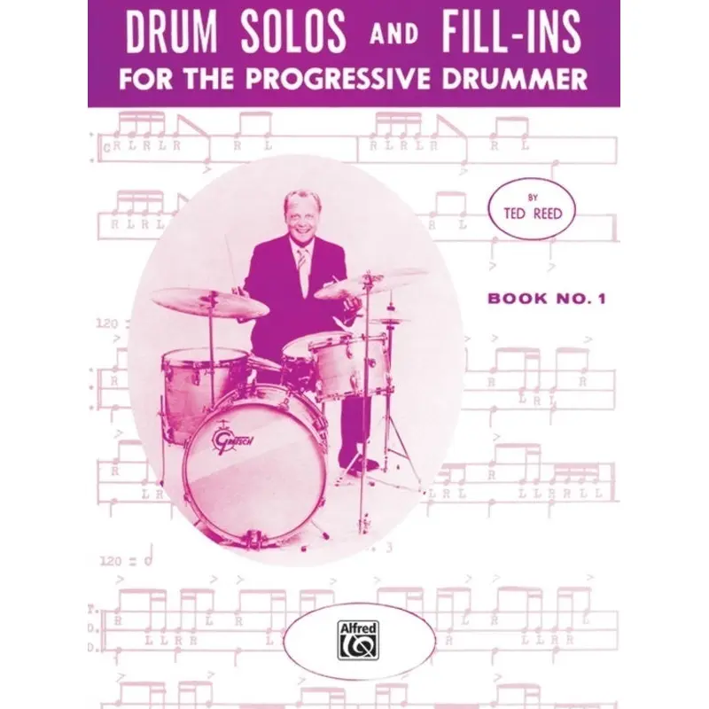 DRUM SOLOS AND FILL INS FOR PROGRESSIVE DRUMMER BK 1