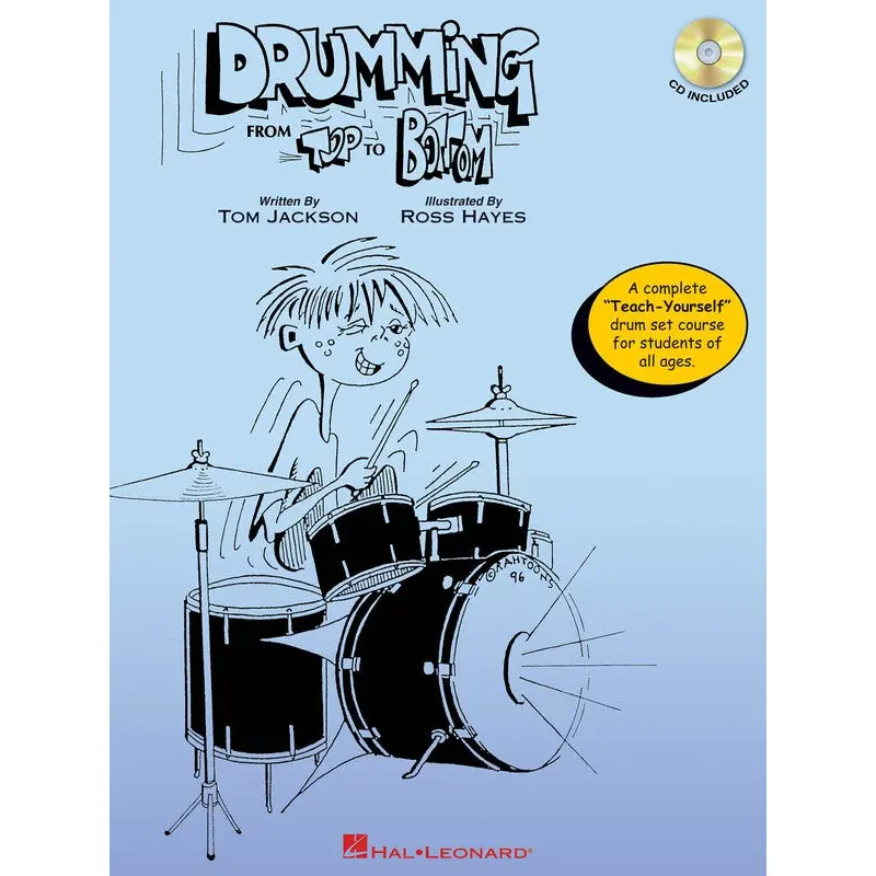 DRUMMING FROM TOP TO BOTTOM BK/CD