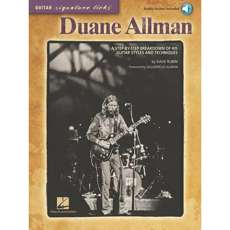 DUANE ALLMAN SIGNATURE LICKS BK/CD