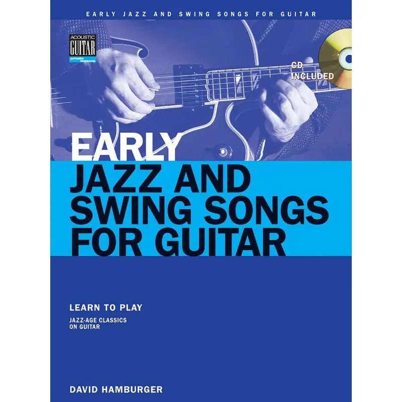 EARLY JAZZ AND SWING SONGS FOR GTR BK/CD