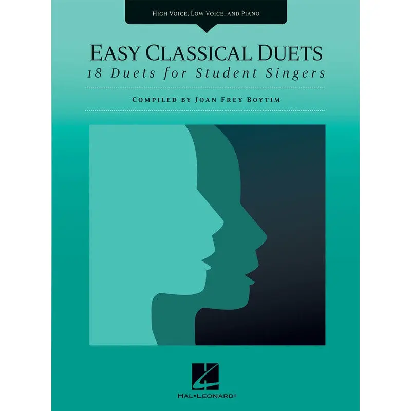 EASY CLASSICAL DUETS HIGH & LOW VOICE/PIANO