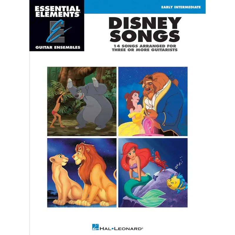 DISNEY SONGS EE GUITAR ENSEMBLE EARLY INTERMEDIATE