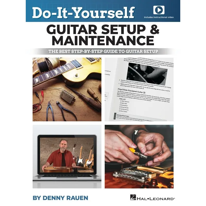 DO IT YOURSELF GUITAR SETUP & MAINTENANCE BK/OLV