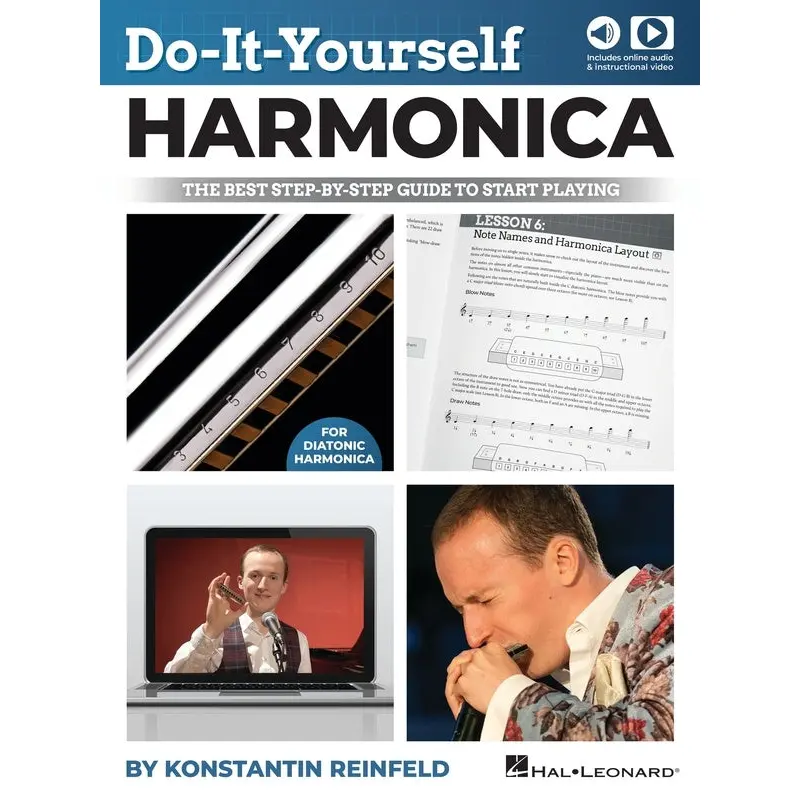 DO IT YOURSELF HARMONICA BK/OLM