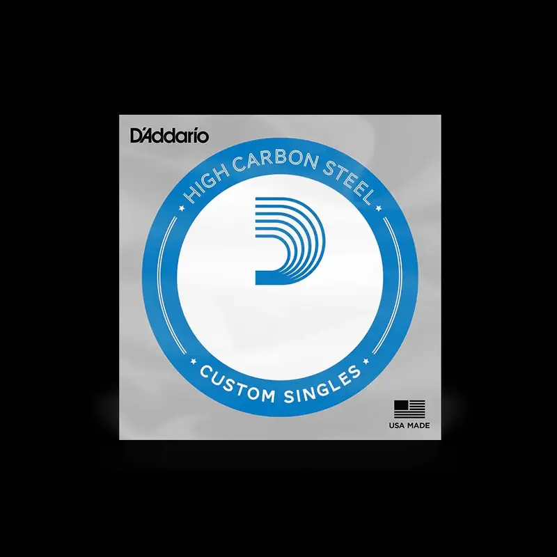 D'Addario PL024 Plain Steel Guitar Single String, .024