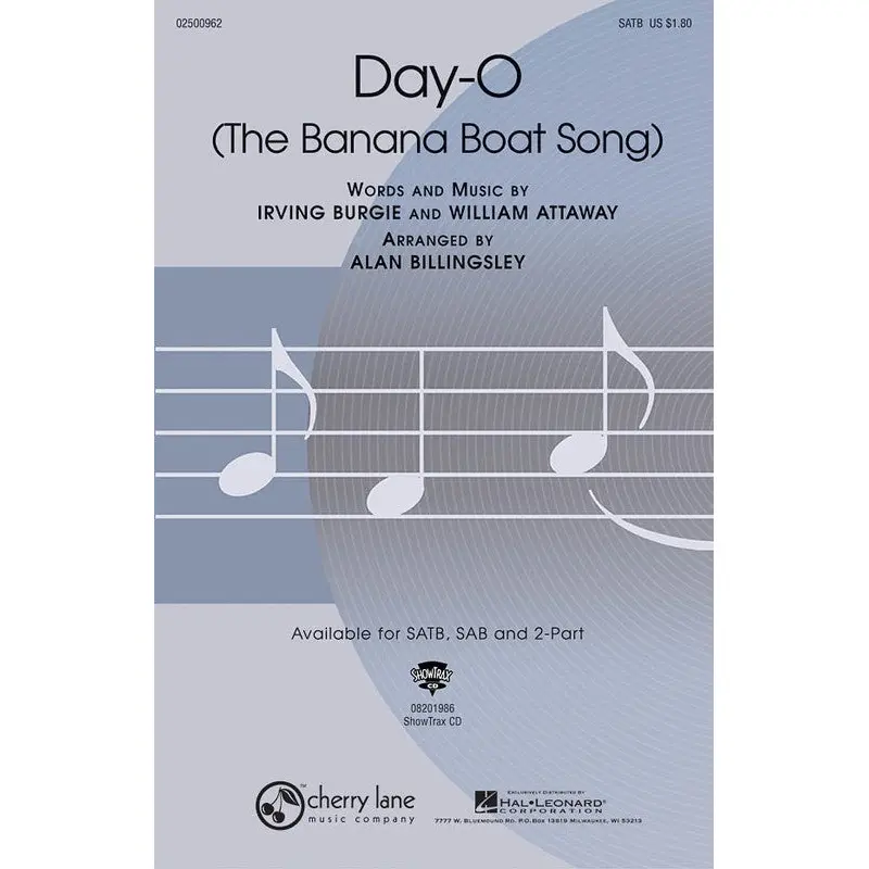 DAY-O (THE BANANA BOAT SONG) SAB