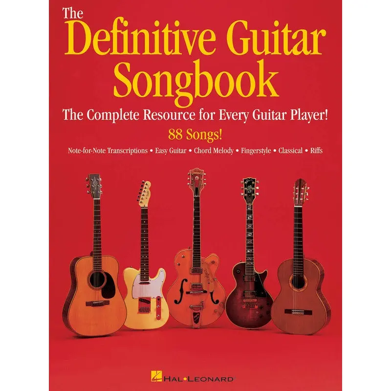 DEFINITIVE GUITAR SONGBOOK