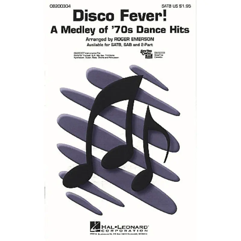 DISCO FEVER! MEDLEY SATB