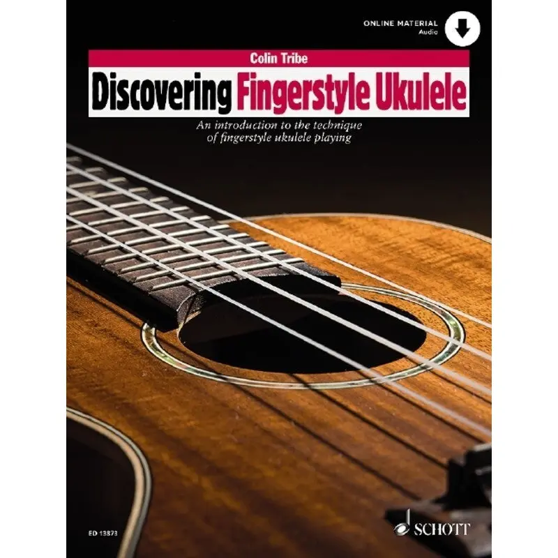 DISCOVERING FINGERSTYLE UKULELE VOL 1 BK/OLA
