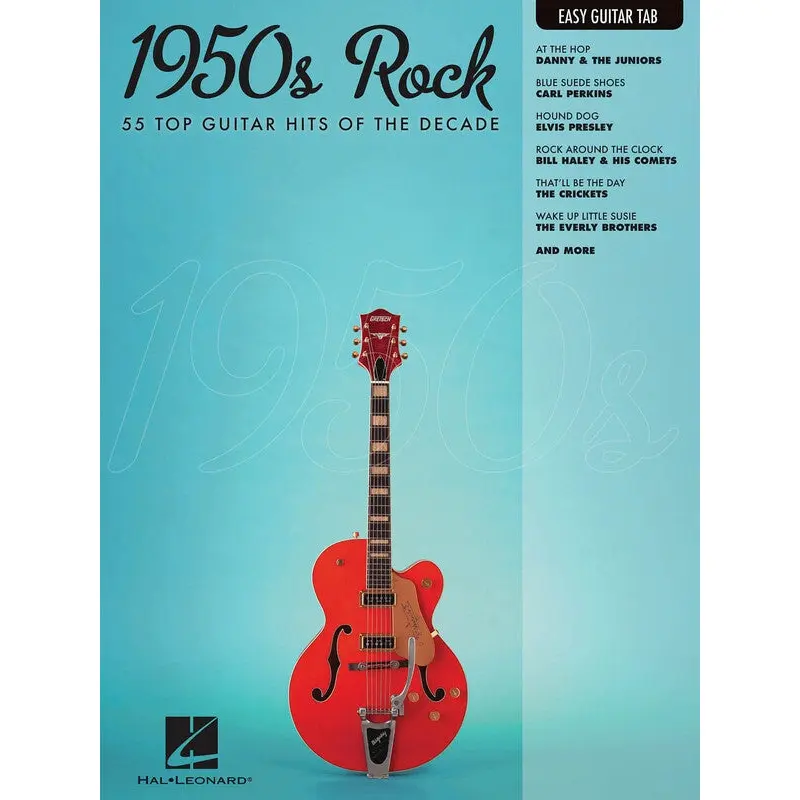 1950S ROCK EASY GUITAR NOTES & TAB