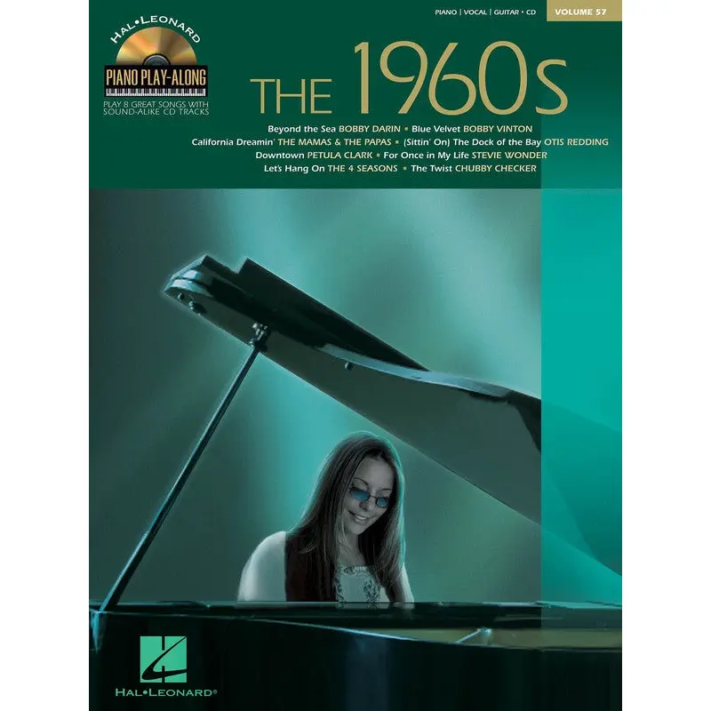 1960S PIANO PLAY ALONG BK/CD V57