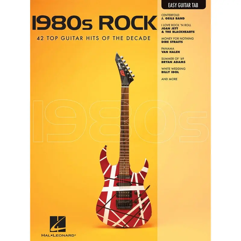 1980S ROCK EASY GUITAR NOTES & TAB