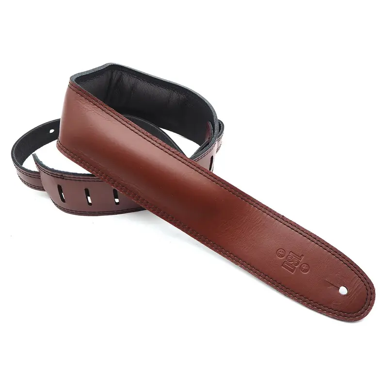 2.5 INCH PADDED GARMENT STRAP MAROON/BLACK