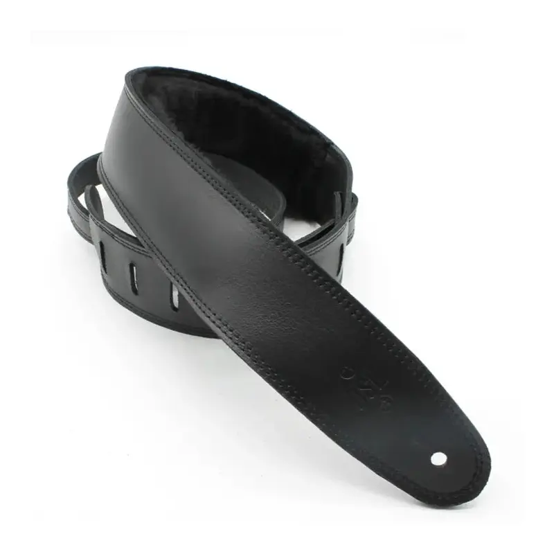 2.5 INCH SHEEPSKIN BLACK/BLACK