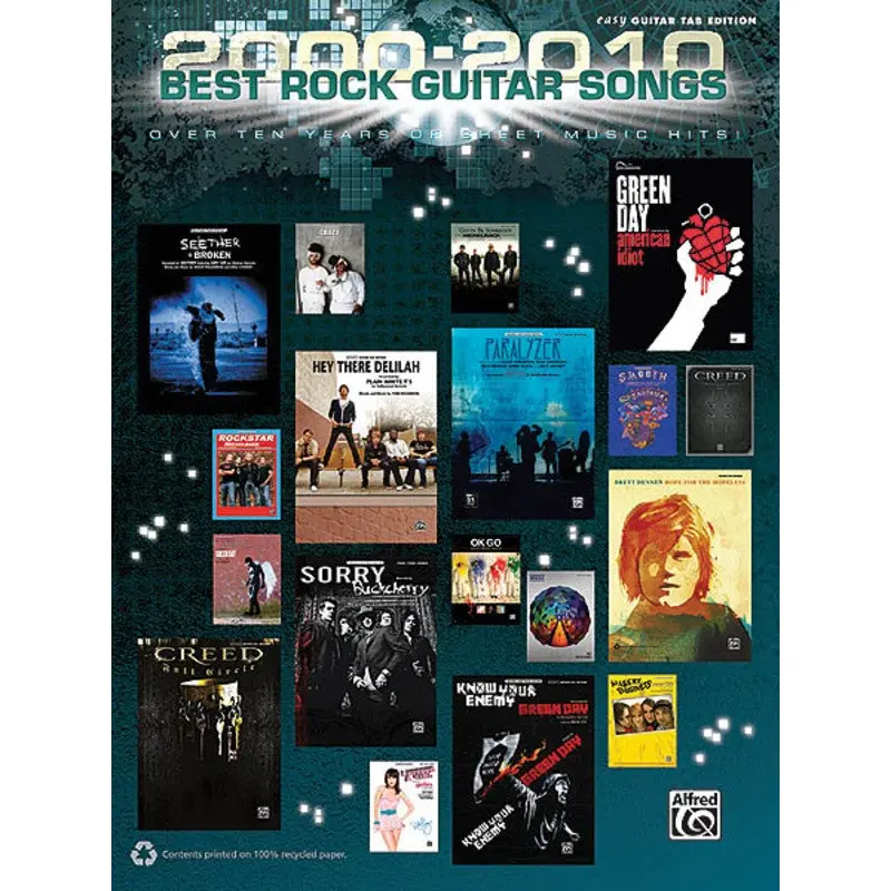 2000 - 2010 BEST ROCK GUITAR SONGS GTR TAB