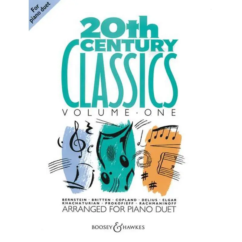 20TH CENTURY CLASSICS VOL 1 PIANO DUETS