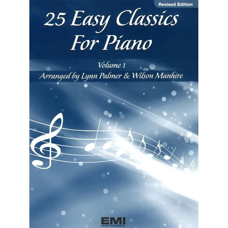 25 EASY CLASSICS FOR PIANO BK 1