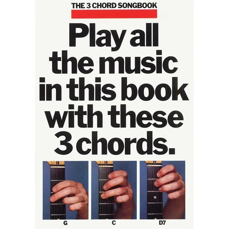 3 CHORD SONGBOOK BK 1 GUITAR