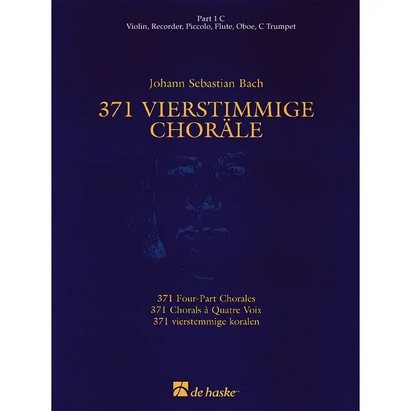 371 FOUR PART CHORALES PART 1 C TREBLE CLEF