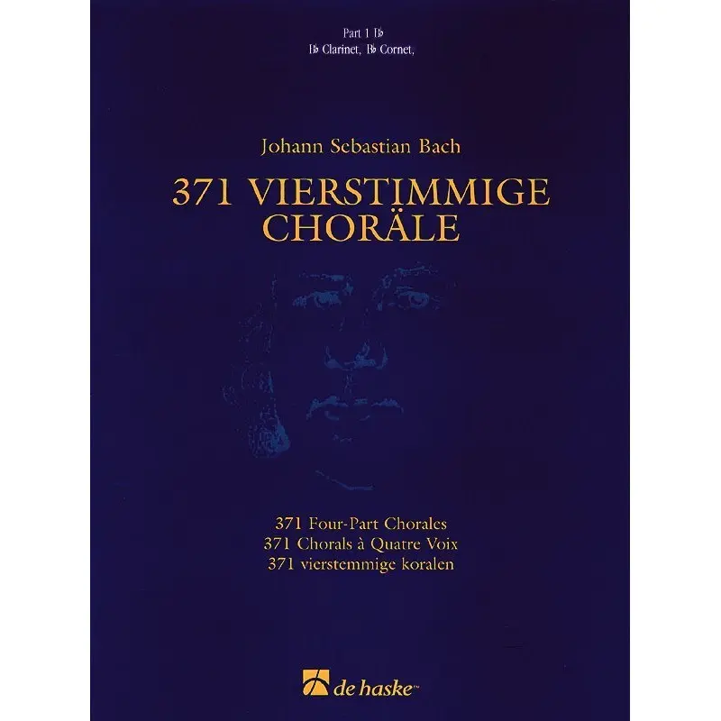371 FOUR PART CHORALES PART 1 E FLAT TREBLE CLEF