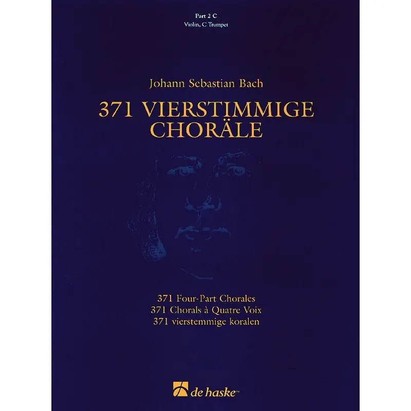 371 FOUR PART CHORALES PART 2 C TREBLE CLEF