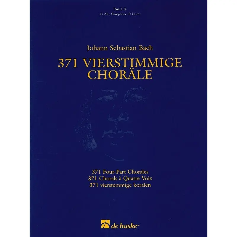 371 FOUR PART CHORALES PART 2 E FLAT TREBLE CLEF