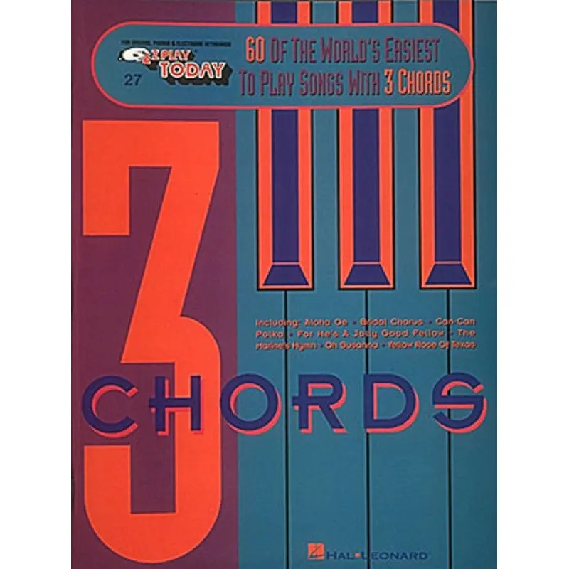 60 WORLDS EASIEST SONGS WITH 3 CHORDS EZ PLAY 27
