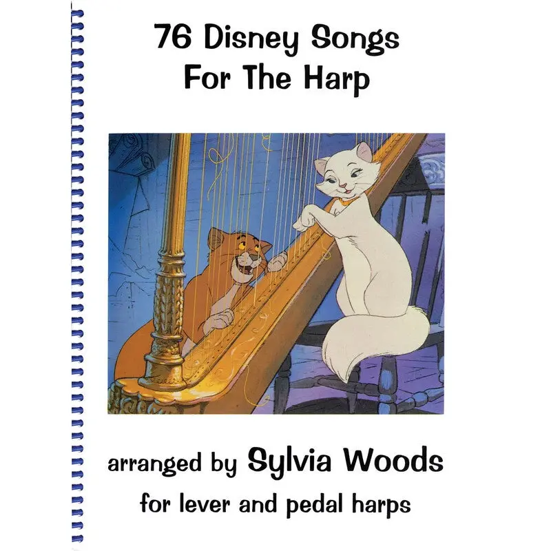 76 DISNEY SONGS FOR THE HARP (FOLK HARP)